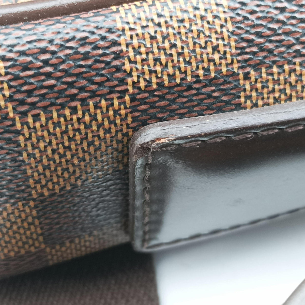 SHELTON EBENE Damier Canvas N41149 MI1122シェルトン エベヌ ダミエキャンバス N41149 MI1122