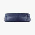 Pre-owned Loewe Anagram Navy Nappa Leather  shoulderbag | stylenewstar