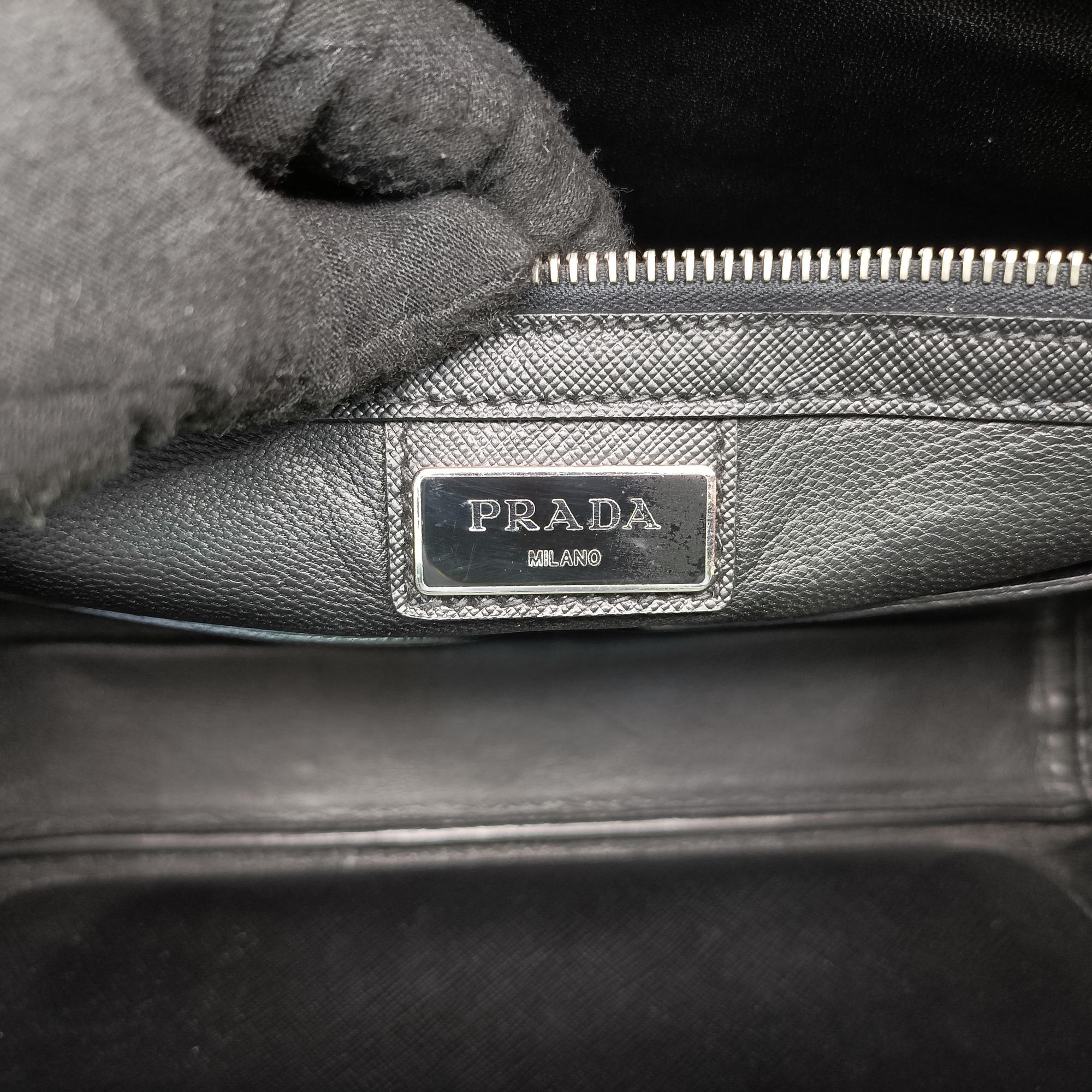 business bag briefcase Blue SAFFIANO Leather 2VE363 7/Iビジネスバッグ ブリーフケース ブルー サフィアーノレザー 2VE363 7/I