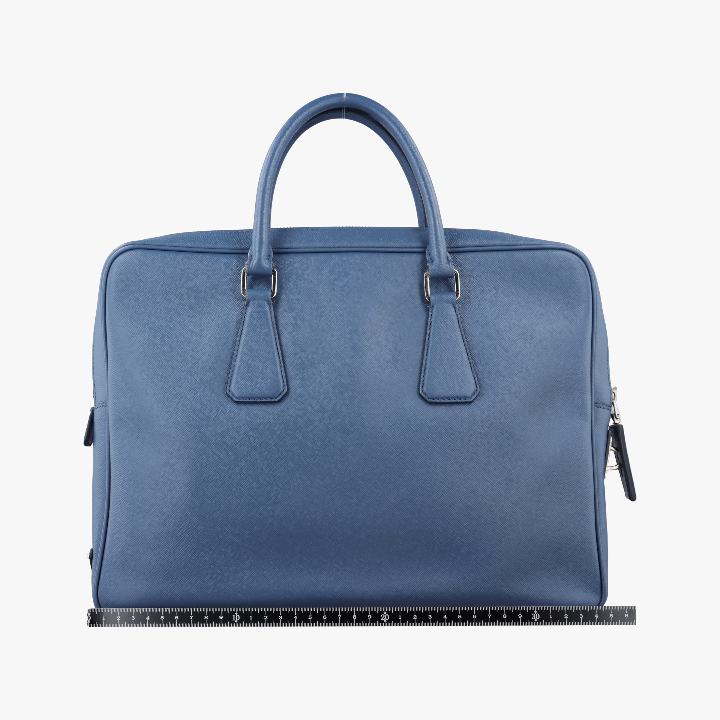 business bag briefcase Blue SAFFIANO Leather 2VE363 7/Iビジネスバッグ ブリーフケース ブルー サフィアーノレザー 2VE363 7/I