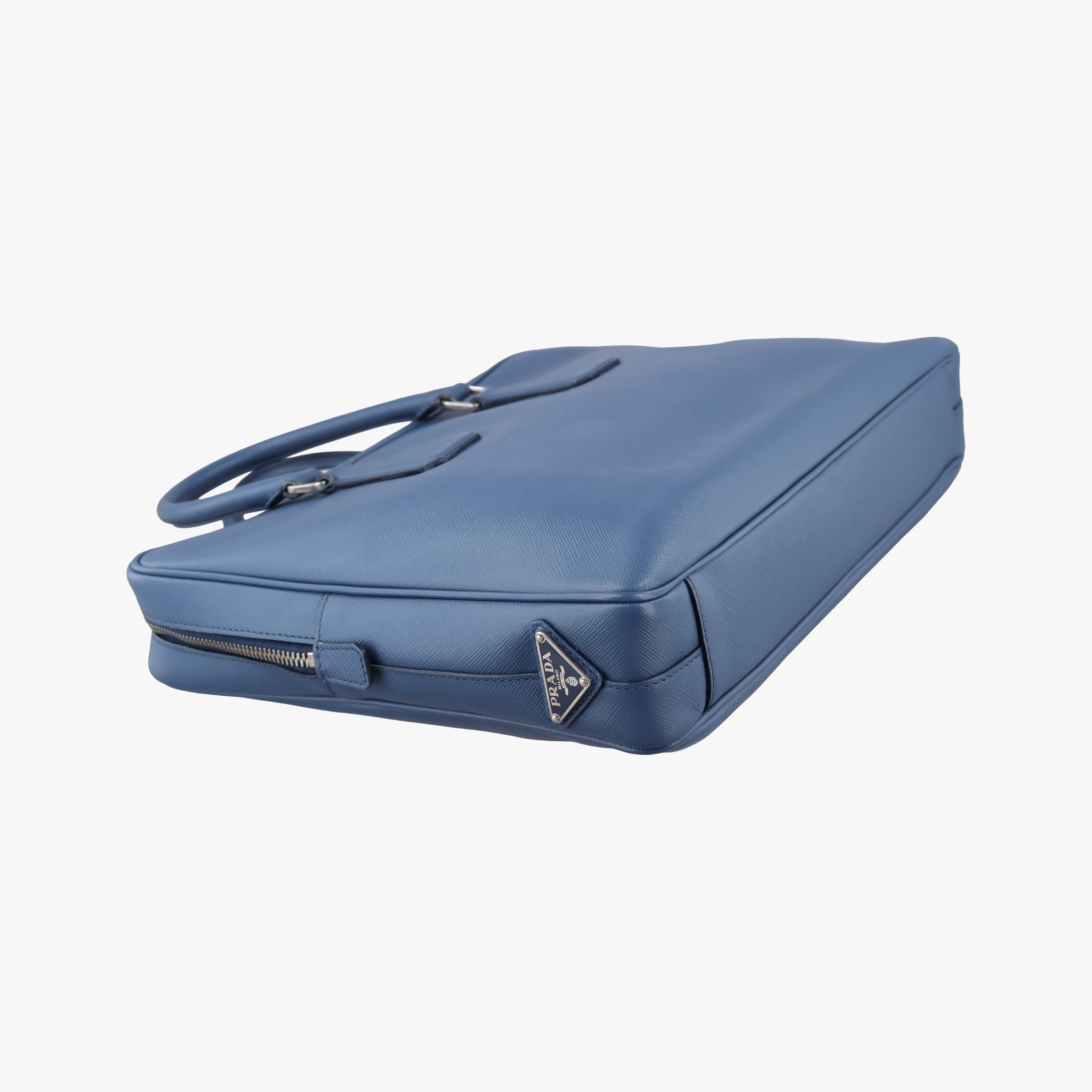 business bag briefcase Blue SAFFIANO Leather 2VE363 7/Iビジネスバッグ ブリーフケース ブルー サフィアーノレザー 2VE363 7/I