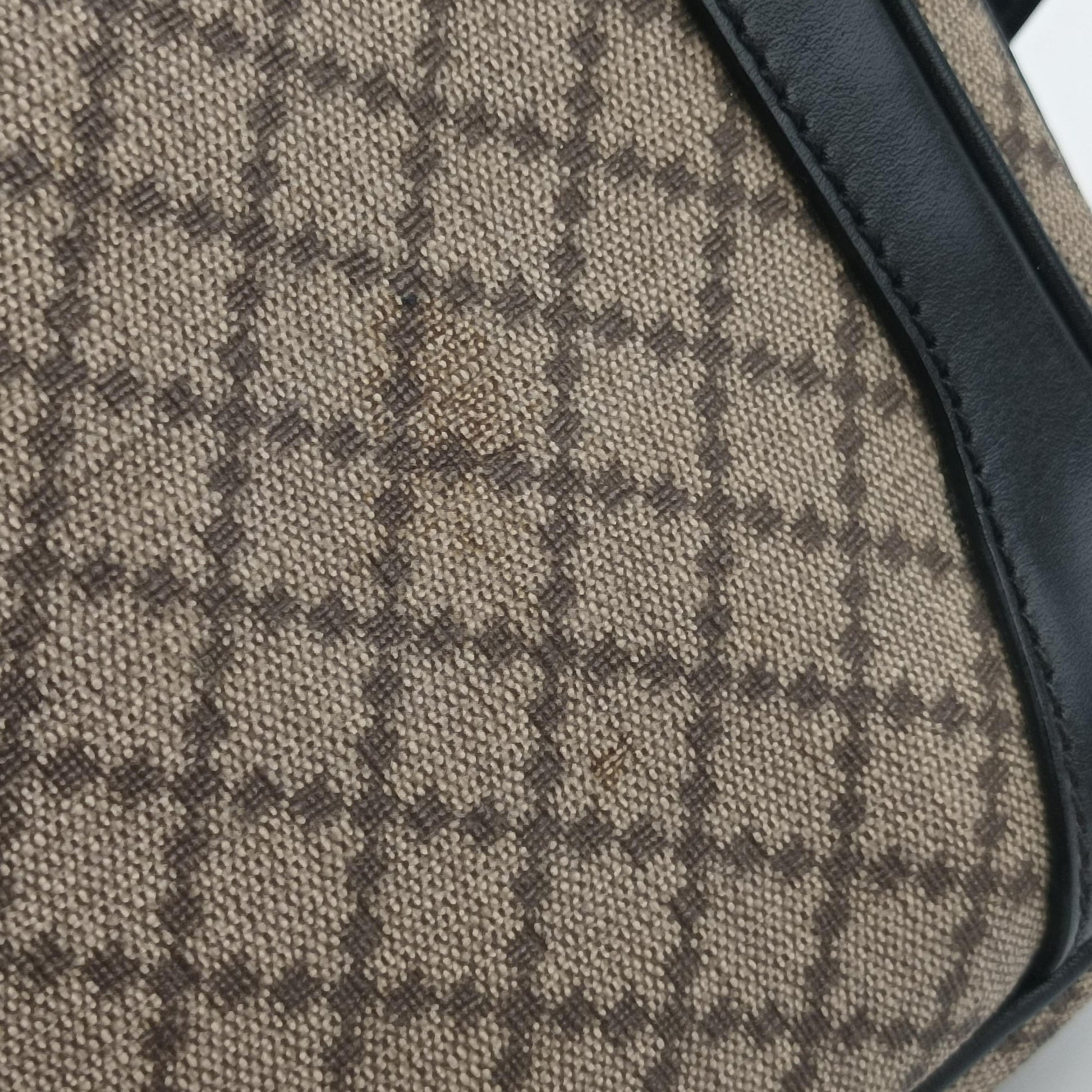 Diamante Brown×black Canvas×Leather 268159 H012470831ディアマンテ ブラウン×ブラック キャンバス×レザー 268159 H012470831