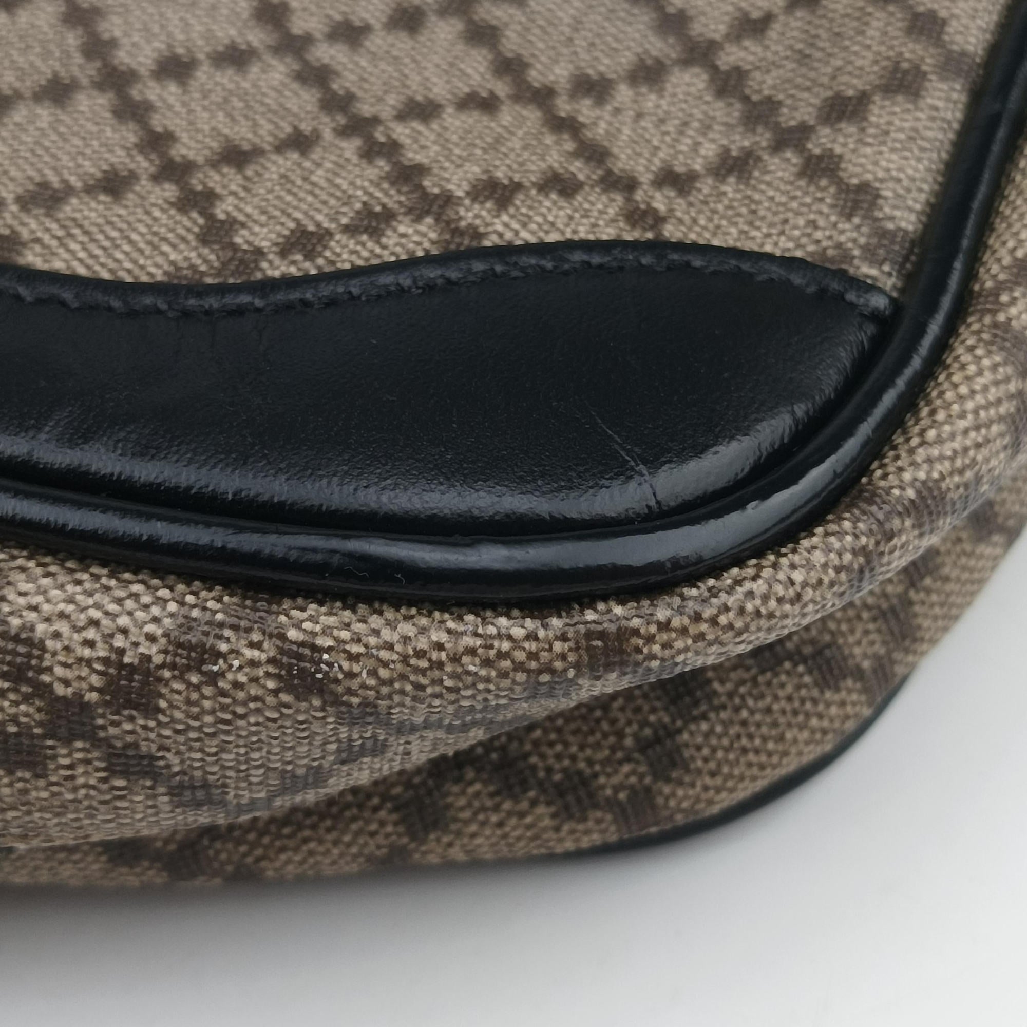 Diamante Brown×black Canvas×Leather 268159 H012470831ディアマンテ ブラウン×ブラック キャンバス×レザー 268159 H012470831