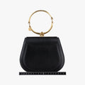 Bracelet Nile Black Leather 02 17 70 65ナイル ブレスレット ブラック レザー 02 17 70 65