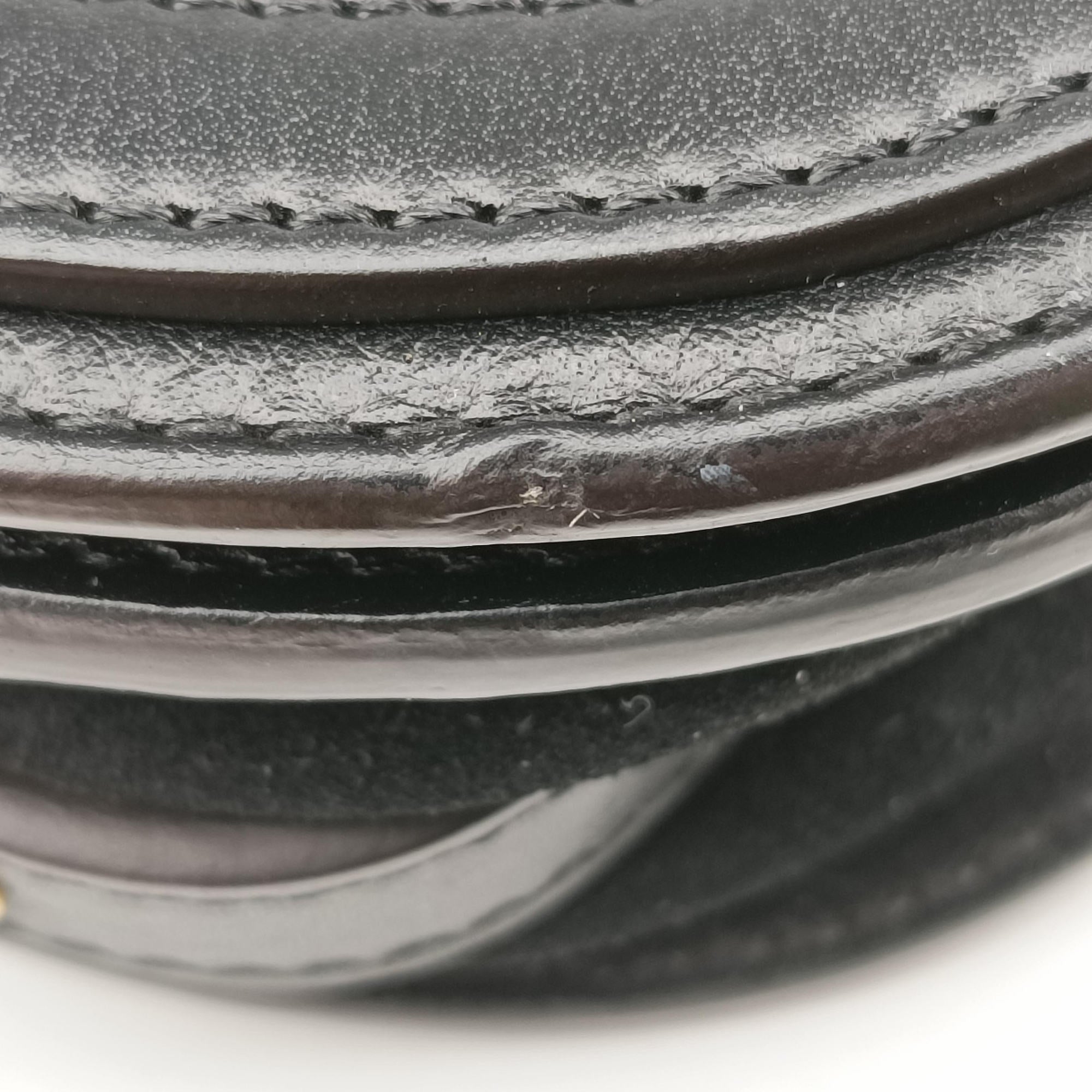 Bracelet Nile Black Leather 02 17 70 65ナイル ブレスレット ブラック レザー 02 17 70 65