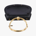 Bracelet Nile Black Leather 02 17 70 65ナイル ブレスレット ブラック レザー 02 17 70 65