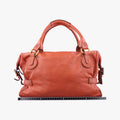 Pre-owned Chloe Paddington Orange Leather  handbag | stylenewstar