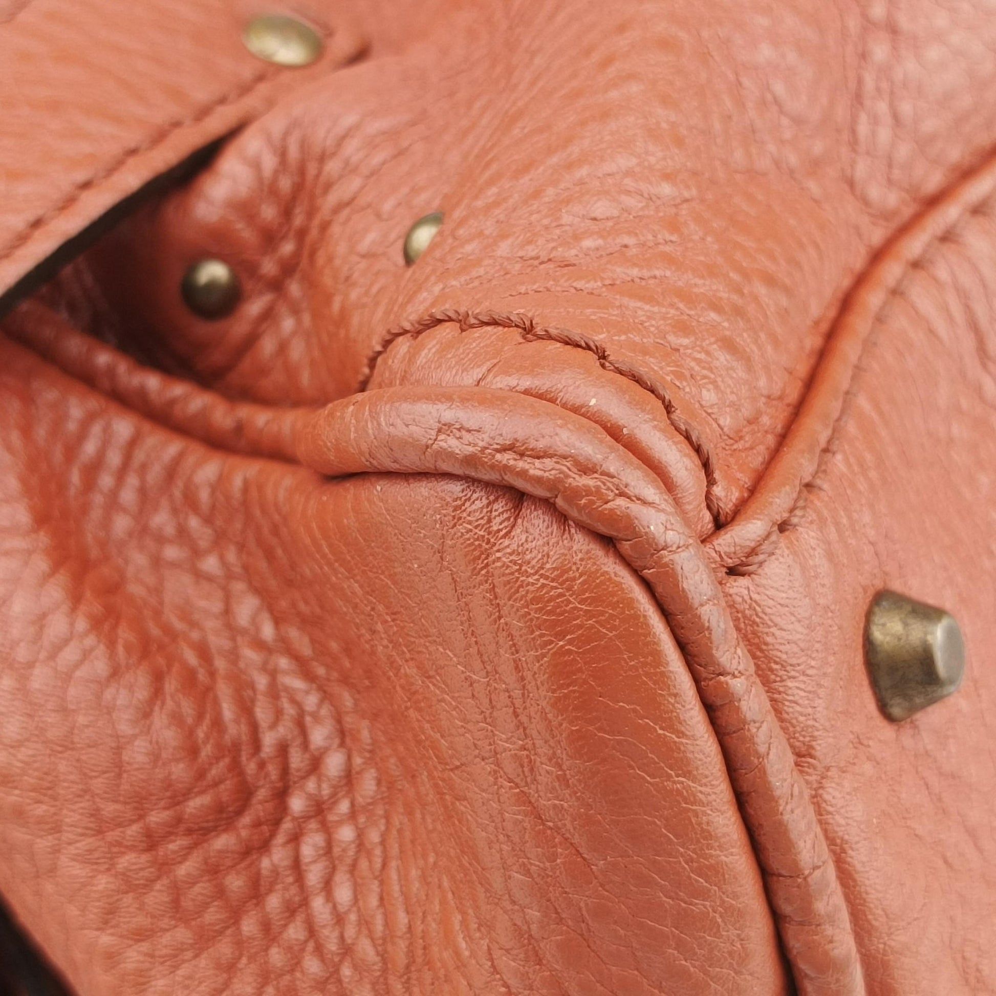 Pre-owned Chloe Paddington Orange Leather  handbag | stylenewstar