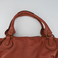 Pre-owned Chloe Paddington Orange Leather  handbag | stylenewstar