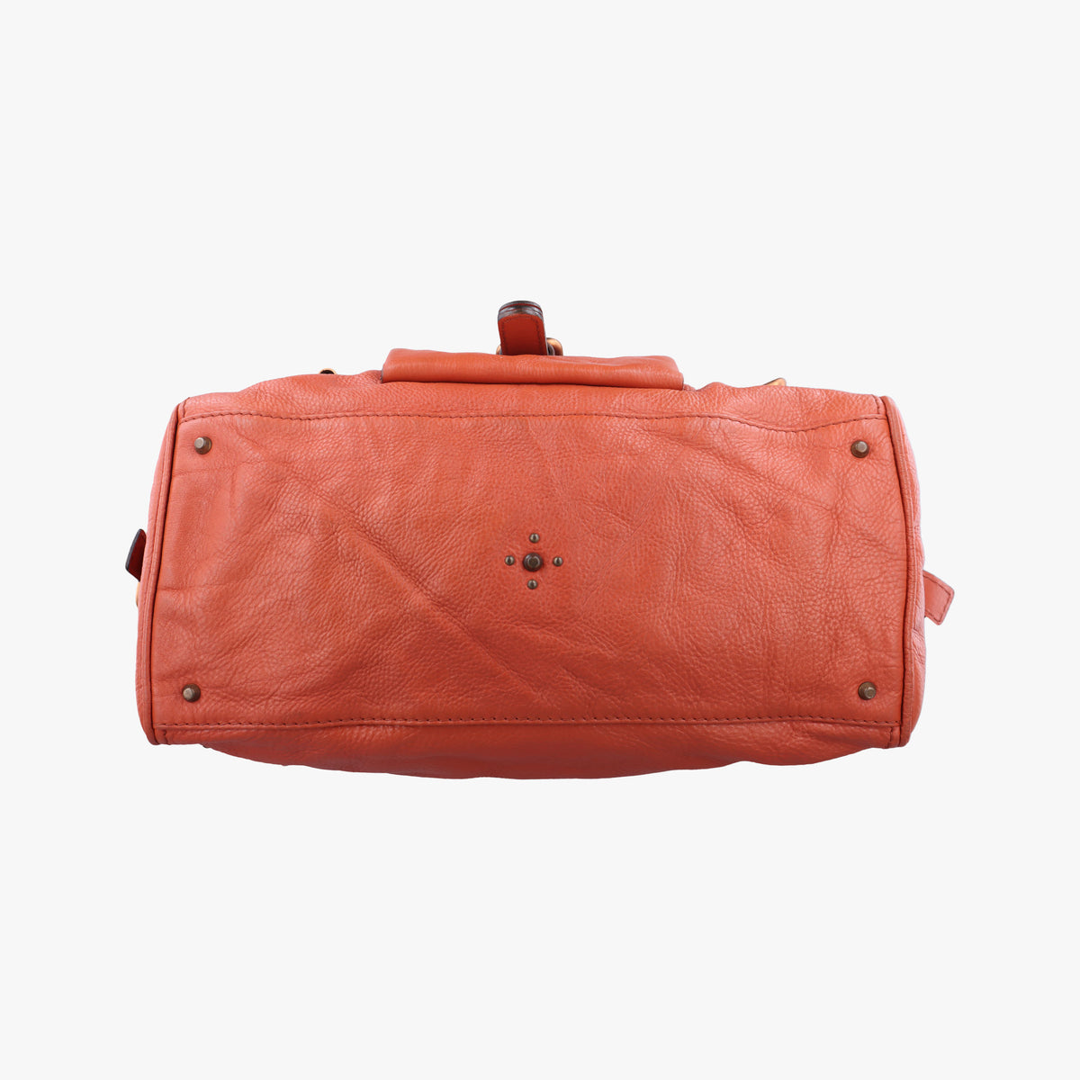 Pre-owned Chloe Paddington Orange Leather  handbag | stylenewstar