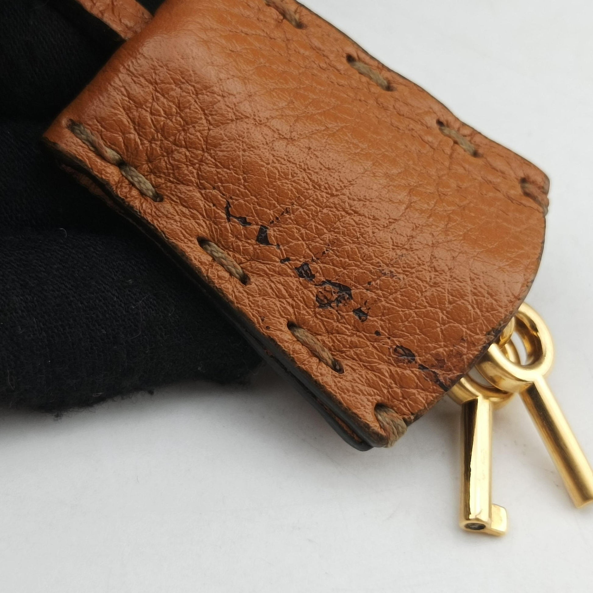 Two Tone Green × Brown Leather 8BN232 8BN232-D7M-129-2372ツートン グリーン × ブラウン レザー 8BN232 8BN232-D7M-129-2372