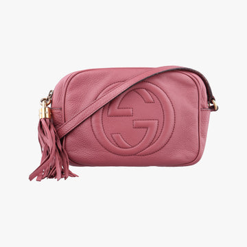 Soho Pink Leather 308364 Lot number unknownソーホー ピンク レザー 308364 製番不明