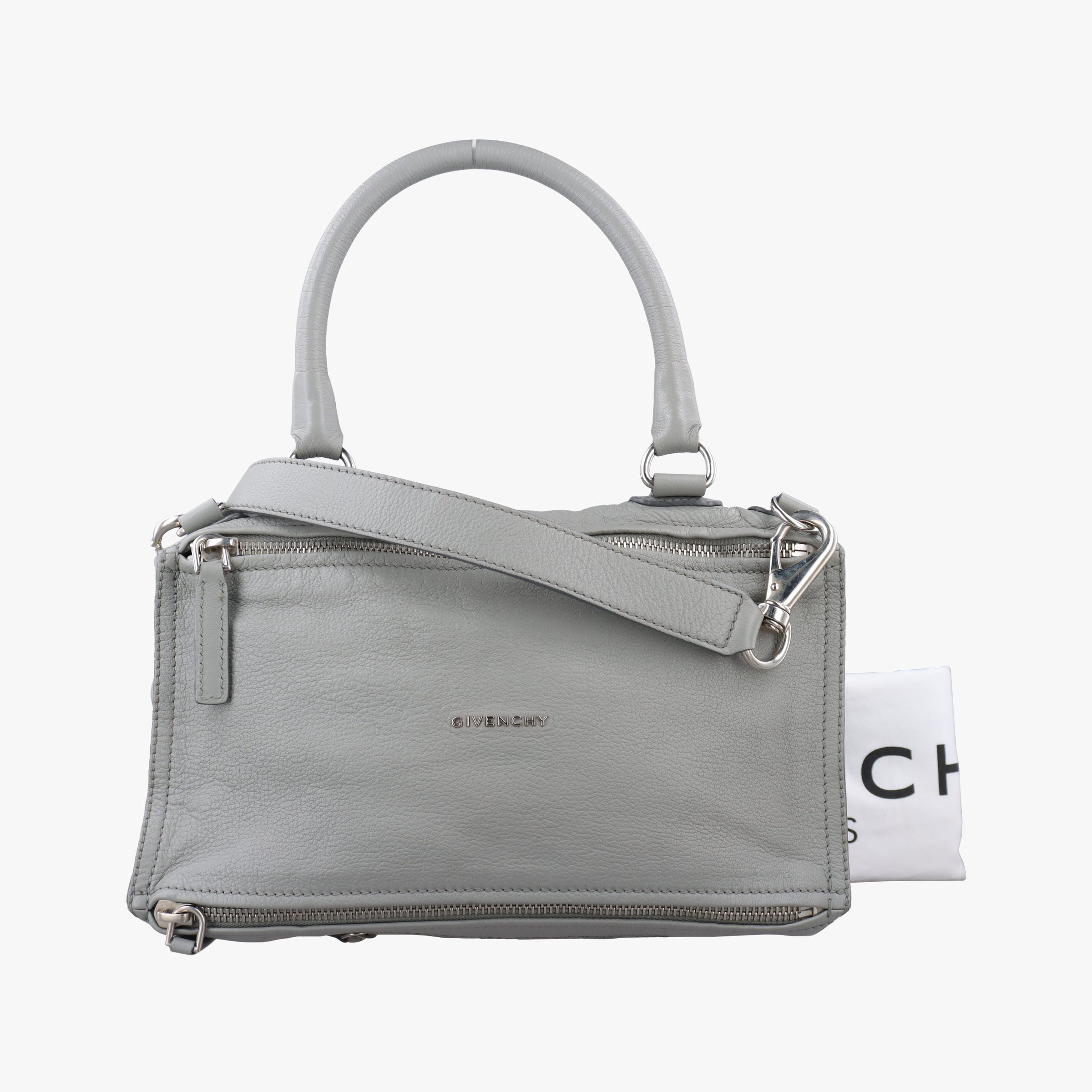 Pandora Grey leather EF G 0155パンドラ グレー レザー EF G 0155