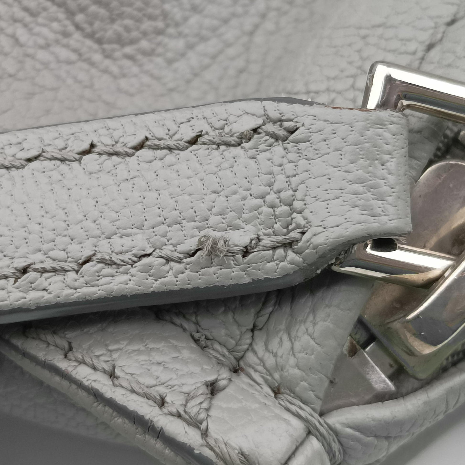 Pandora Grey leather EF G 0155パンドラ グレー レザー EF G 0155