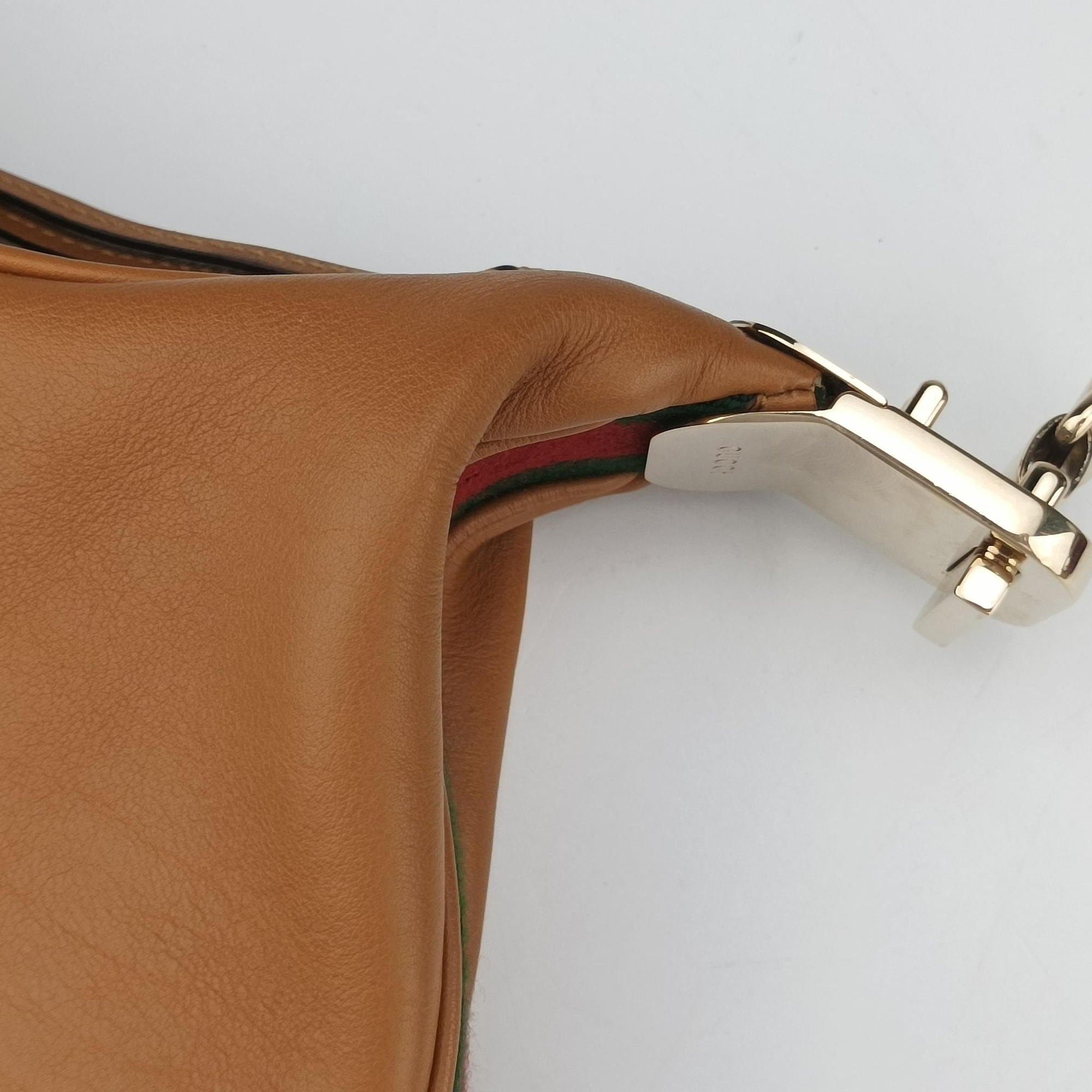 Attache G-Shaped Hook Brown leather 699409 I038614474アタッシュ Gフック ブラウン レザー 699409 I038614474