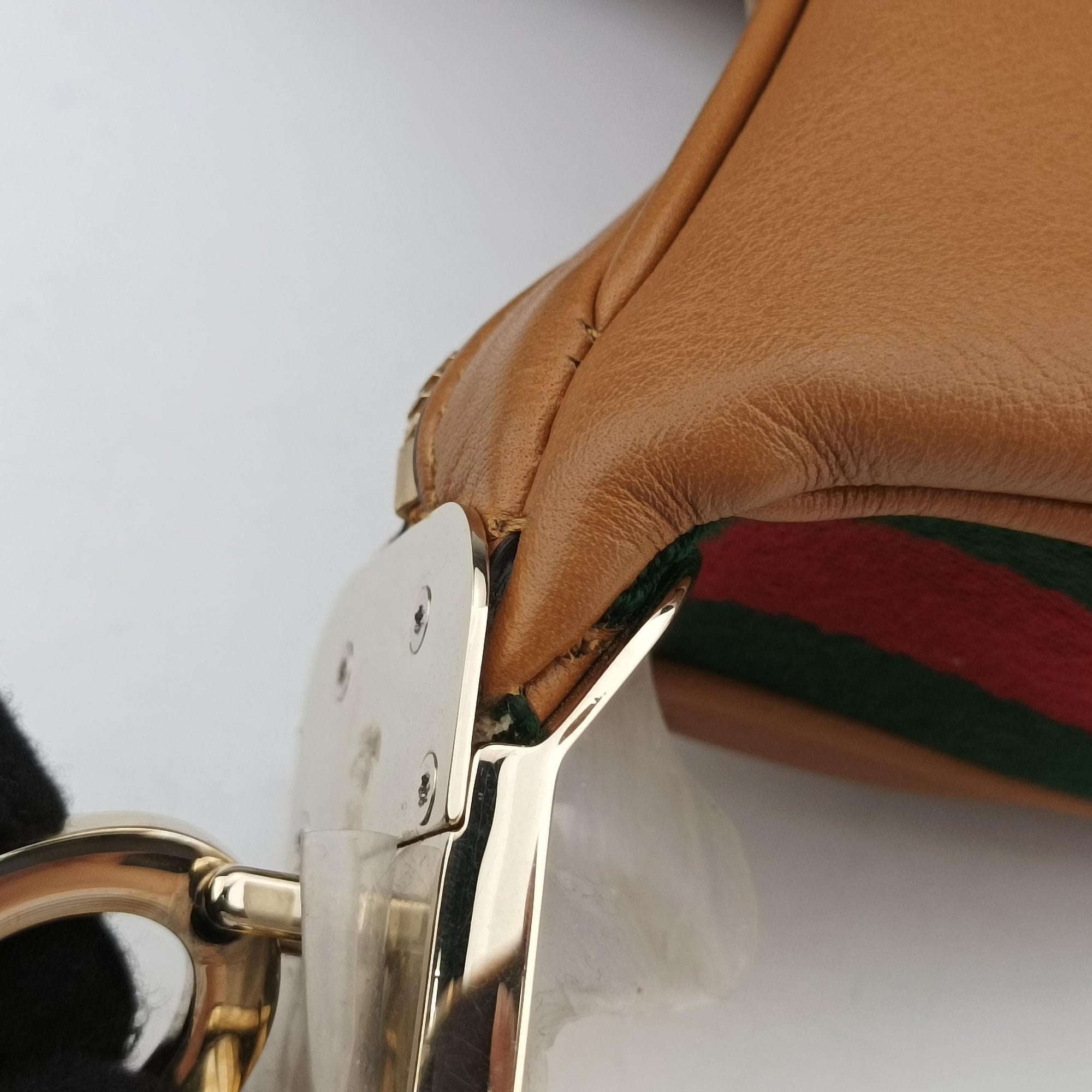 Attache G-Shaped Hook Brown leather 699409 I038614474アタッシュ Gフック ブラウン レザー 699409 I038614474