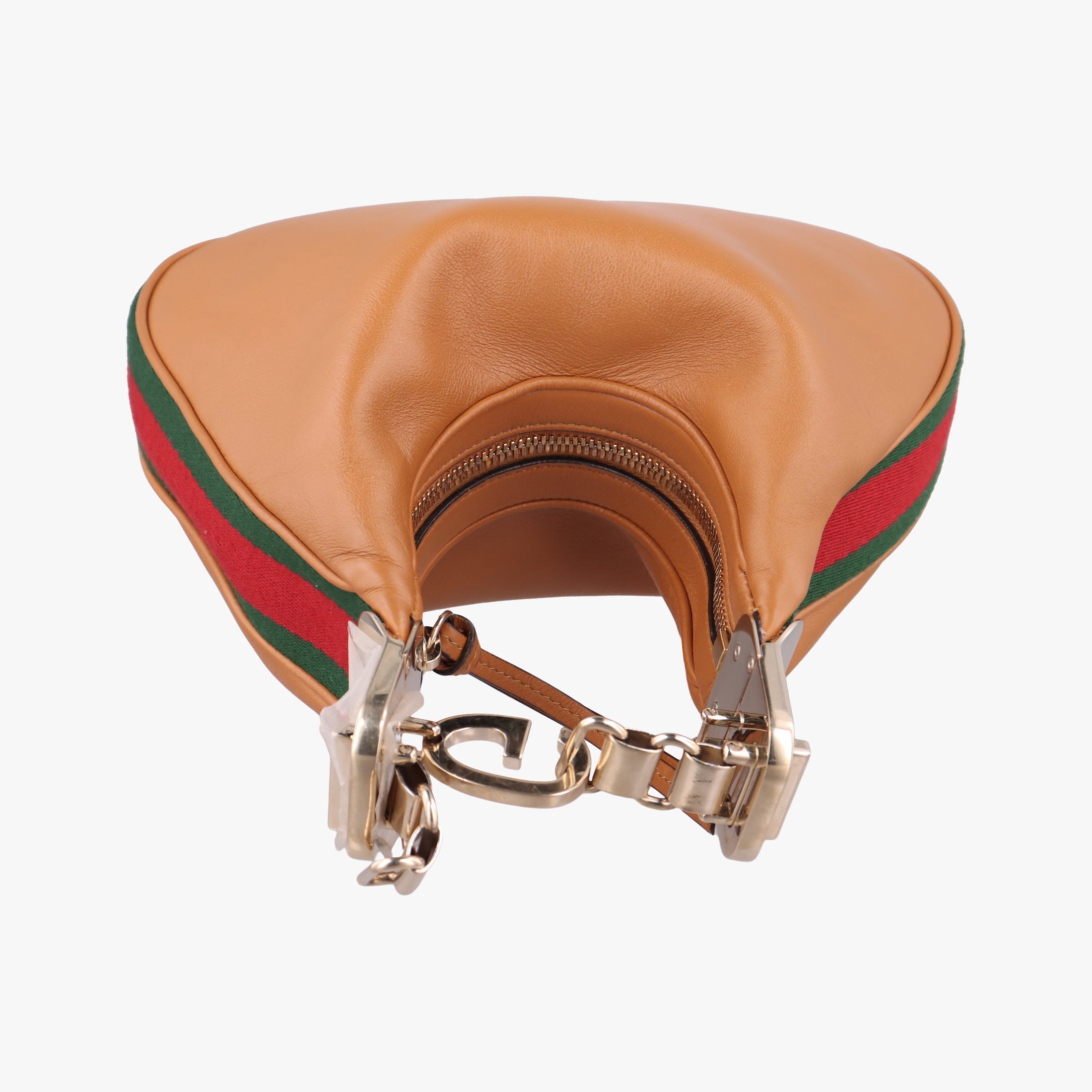 Attache G-Shaped Hook Brown leather 699409 I038614474アタッシュ Gフック ブラウン レザー 699409 I038614474