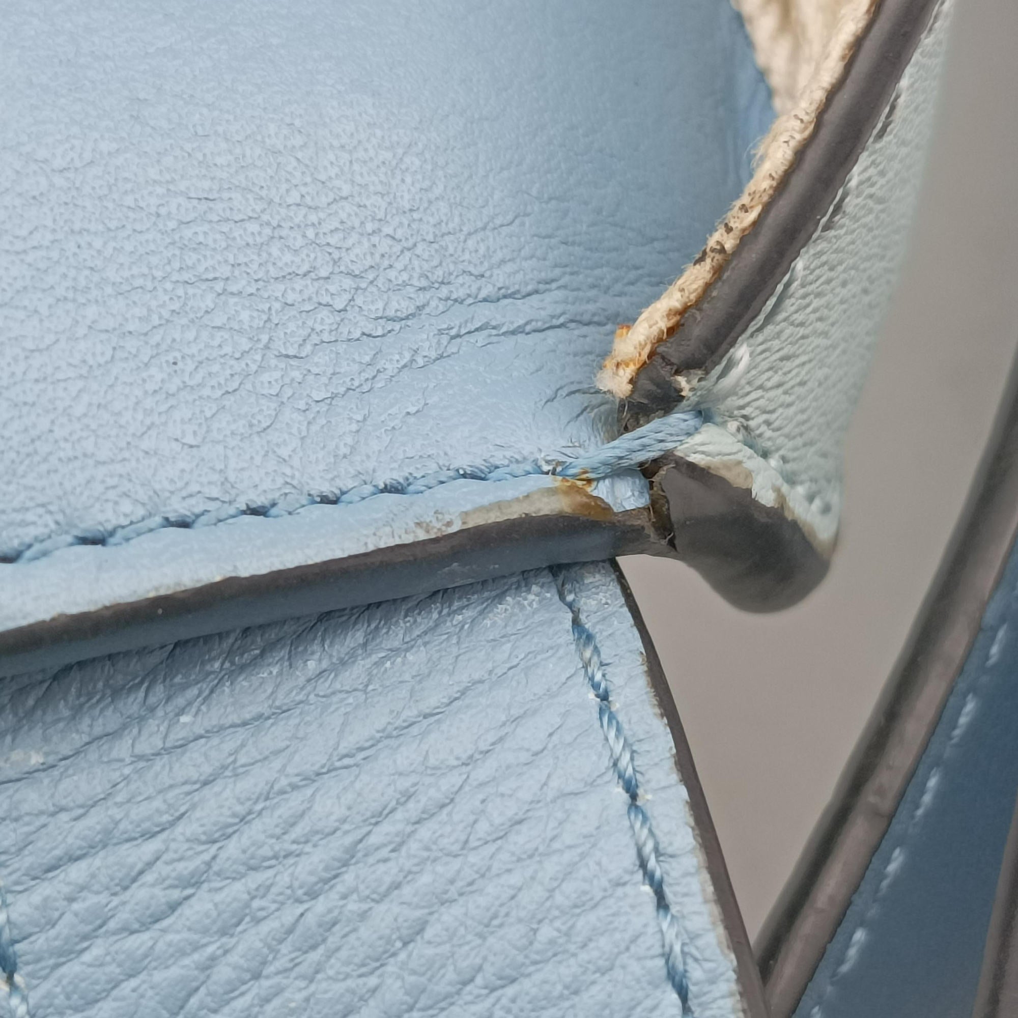 hammock Blue x Light Blue leather 261710ハンモック ブルー×ライトブルー レザー 261710