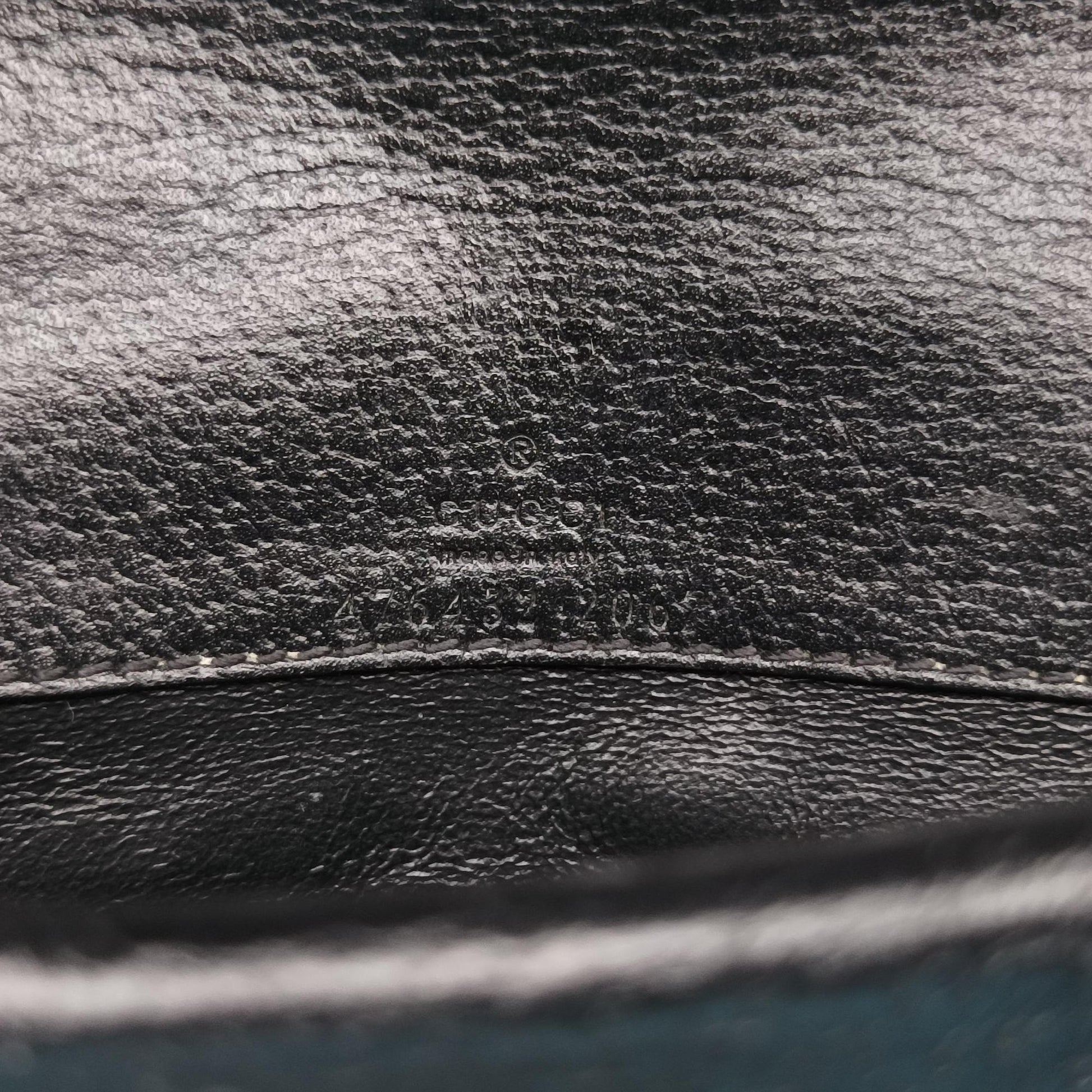 Dionysus Black denim×leather 476432 ディオニュソス ブラック デニム×レザー 476432 