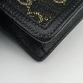 Dionysus Black denim×leather 476432 ディオニュソス ブラック デニム×レザー 476432 