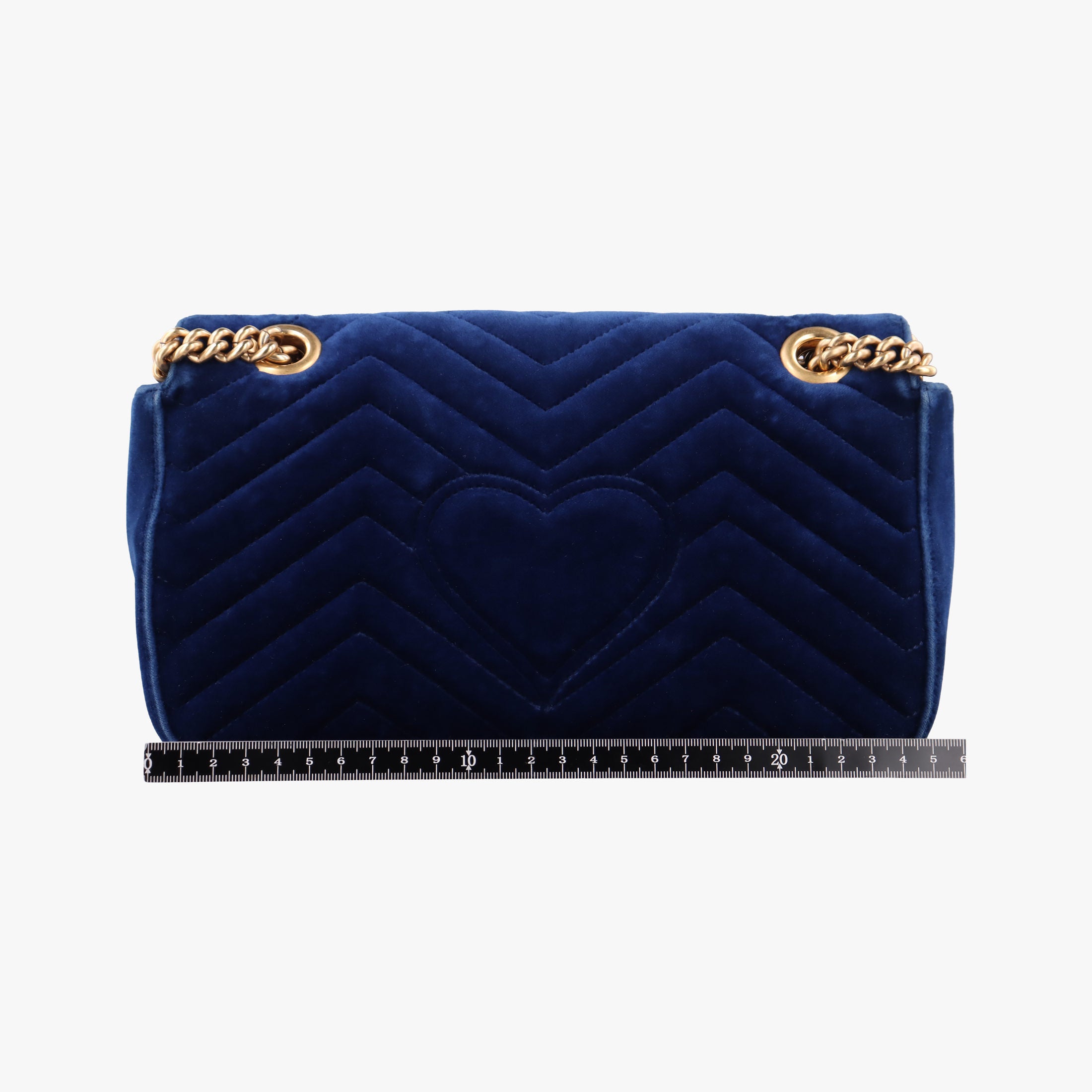 GG Marmont Navy×Multicolour velour 443497 G026102843GGマーモント ネイビー×マルチカラー ベロア 443497 G026102843