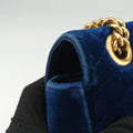GG Marmont Navy×Multicolour velour 443497 G026102843GGマーモント ネイビー×マルチカラー ベロア 443497 G026102843