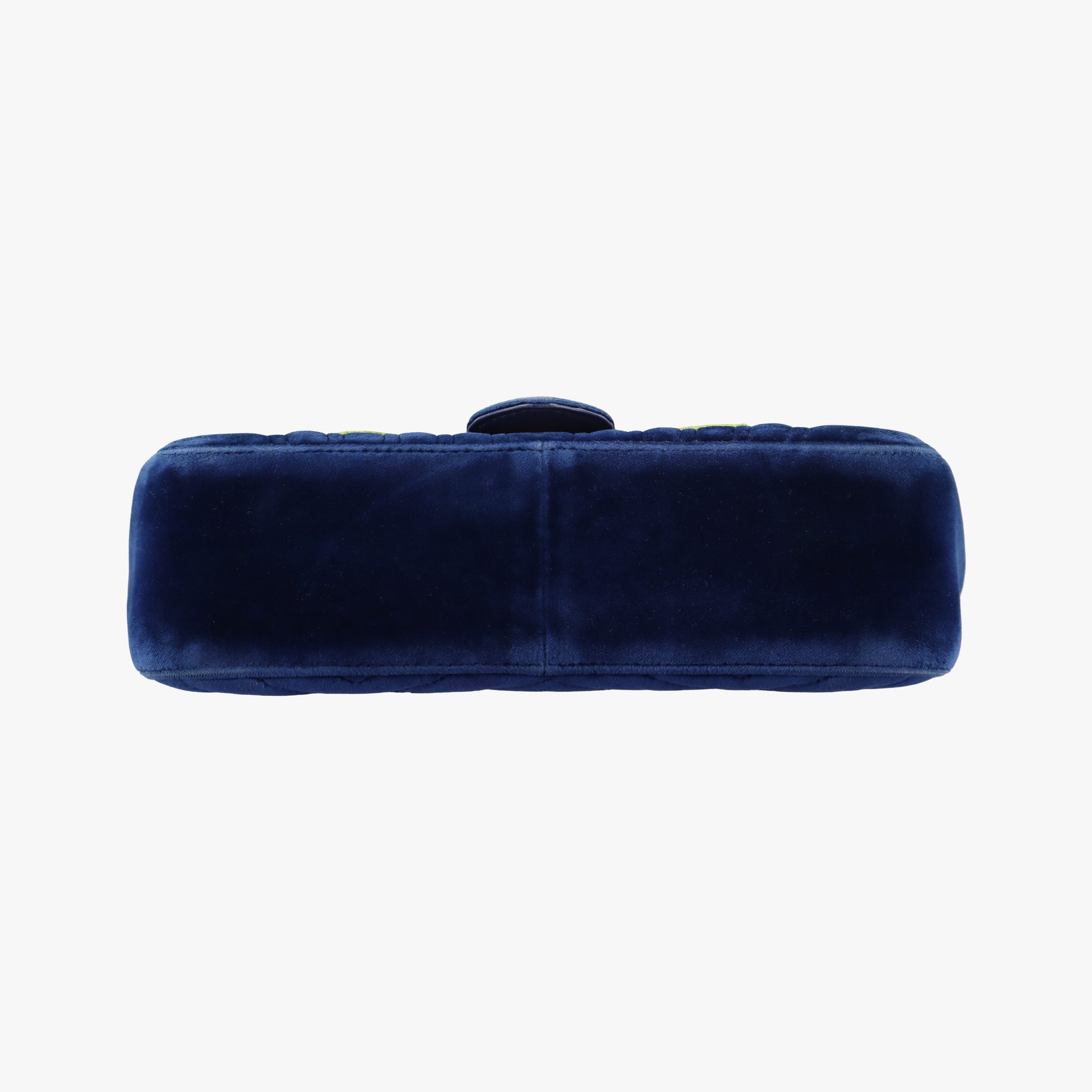 GG Marmont Navy×Multicolour velour 443497 G026102843GGマーモント ネイビー×マルチカラー ベロア 443497 G026102843