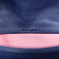Secondhand Gucci GG Marmont Blue velour 488426 shoulderbag | stylenewstar
