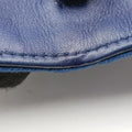 Secondhand Gucci GG Marmont Blue velour 488426 shoulderbag | stylenewstar