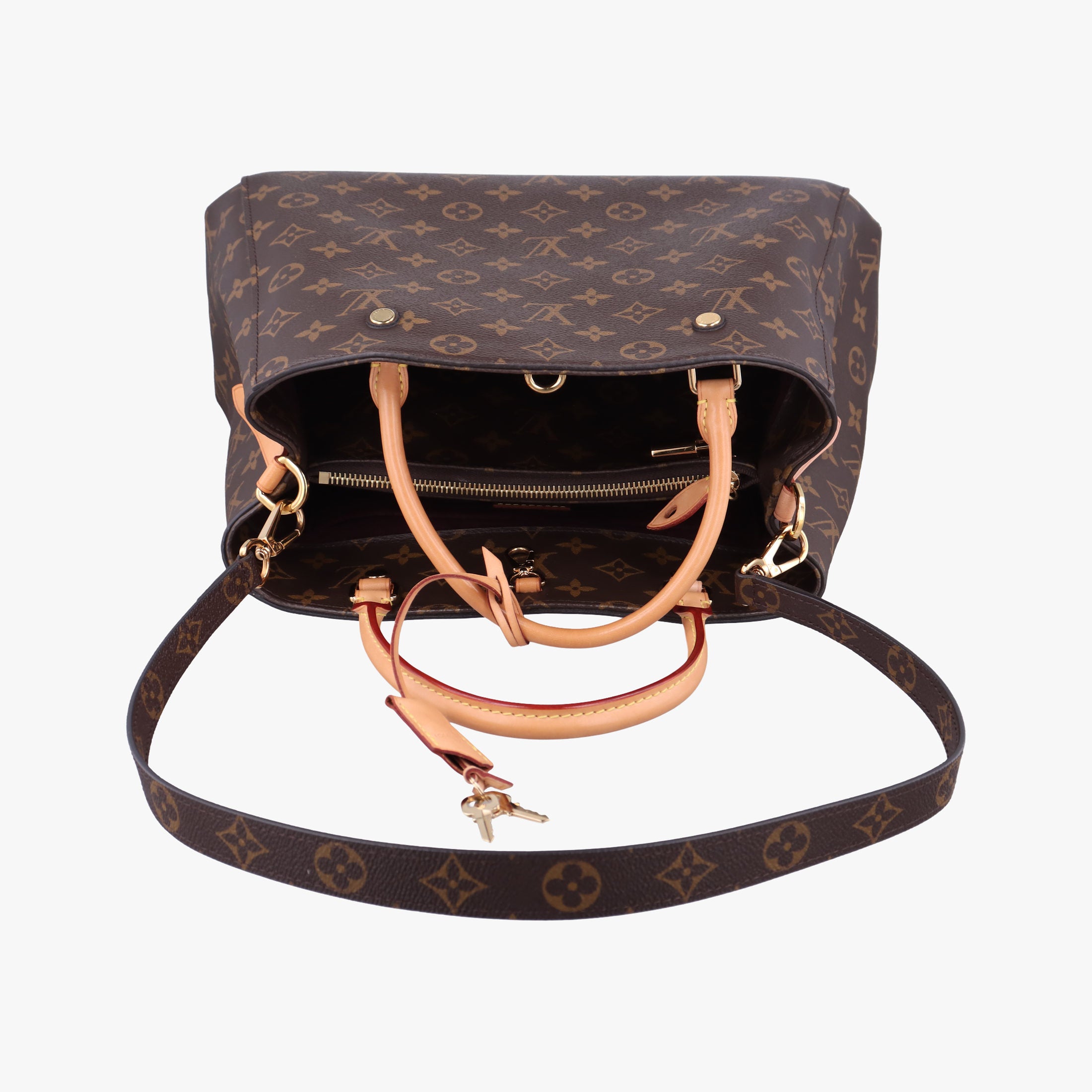 MONTAIGNE MM Brown Monogram Canvas M41056 SD1168モンテーニュMM モノグラム/ブラウン モノグラムキャンバス M41056 SD1168