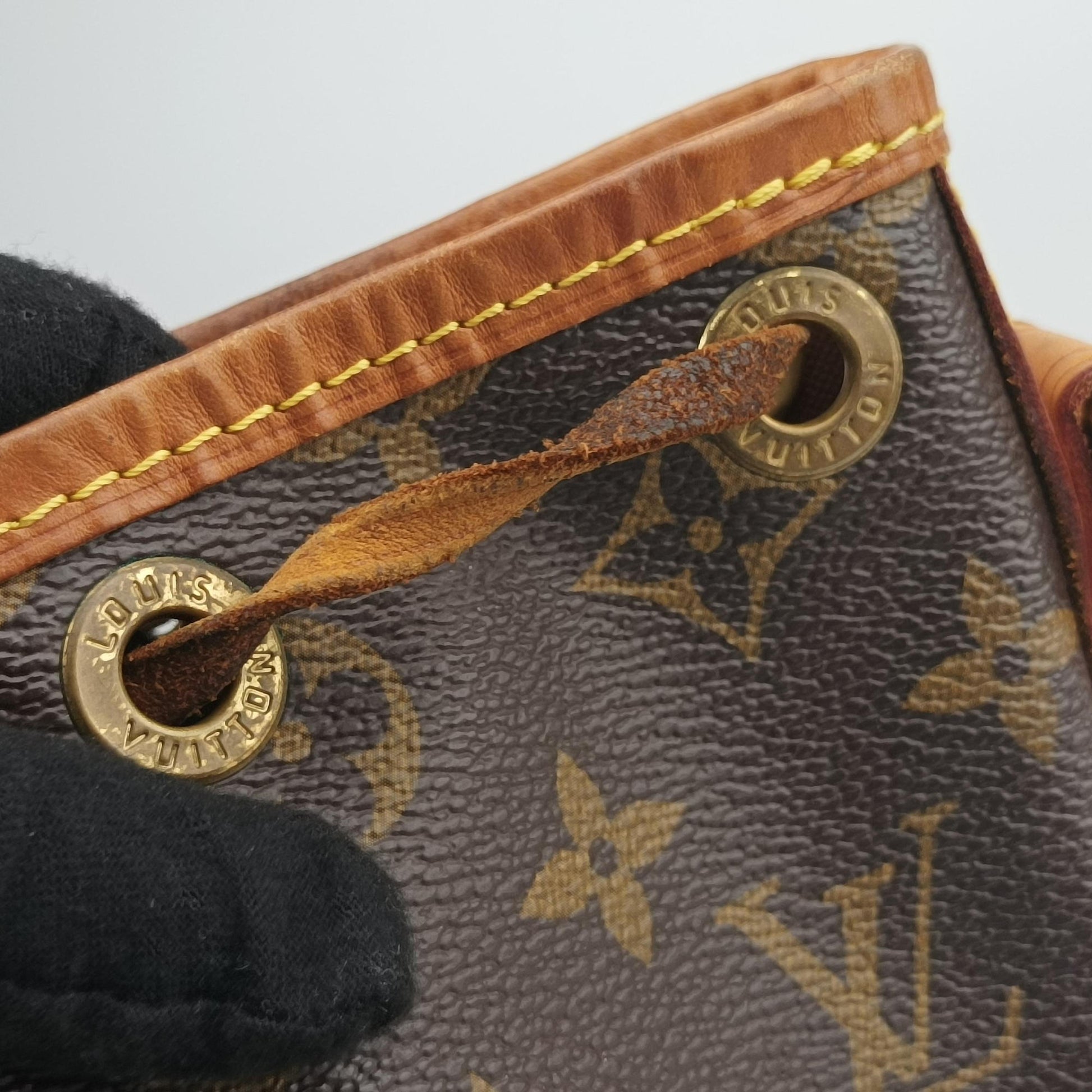 Pre-owned Louis Vuitton Noe BB Brown Monogram Canvas M40817 shoulderbag | stylenewstar