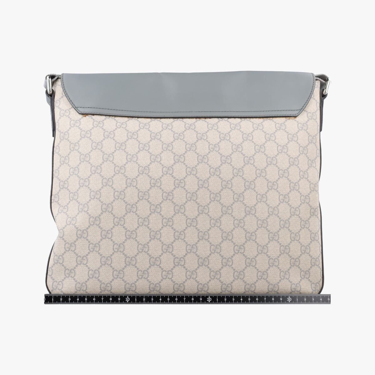 GG Supreme Messenger Beige×gray PVC coated canvas×leather 353429 F016417338GGスプリーム メッセンジャー ベージュ×グレー PVCコーティングキャンバス×レザー 353429 F016417338