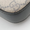 GG Supreme Messenger Beige×gray PVC coated canvas×leather 353429 F016417338GGスプリーム メッセンジャー ベージュ×グレー PVCコーティングキャンバス×レザー 353429 F016417338