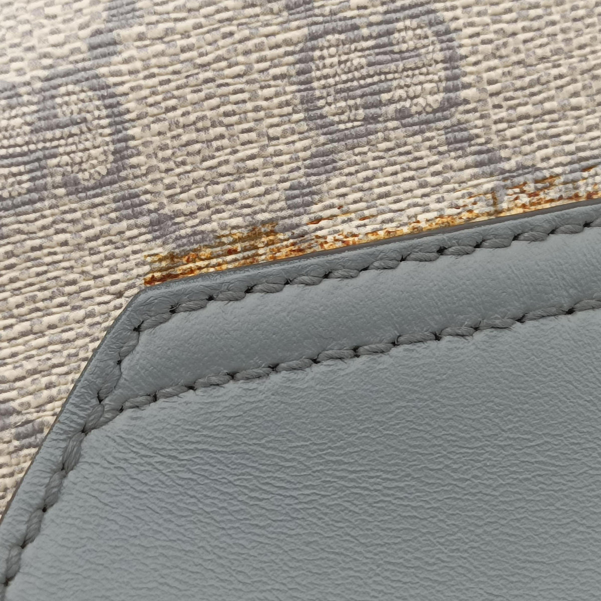 GG Supreme Messenger Beige×gray PVC coated canvas×leather 353429 F016417338GGスプリーム メッセンジャー ベージュ×グレー PVCコーティングキャンバス×レザー 353429 F016417338