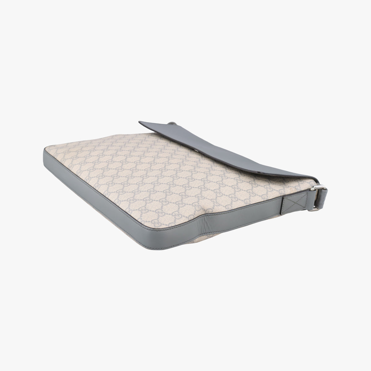 GG Supreme Messenger Beige×gray PVC coated canvas×leather 353429 F016417338GGスプリーム メッセンジャー ベージュ×グレー PVCコーティングキャンバス×レザー 353429 F016417338