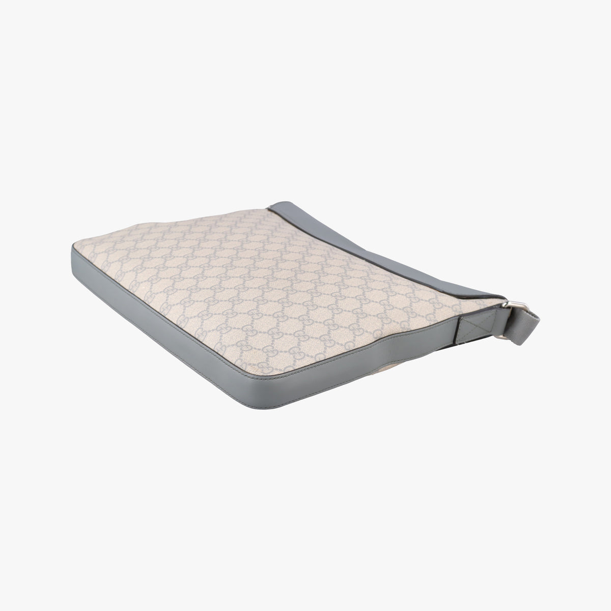 GG Supreme Messenger Beige×gray PVC coated canvas×leather 353429 F016417338GGスプリーム メッセンジャー ベージュ×グレー PVCコーティングキャンバス×レザー 353429 F016417338