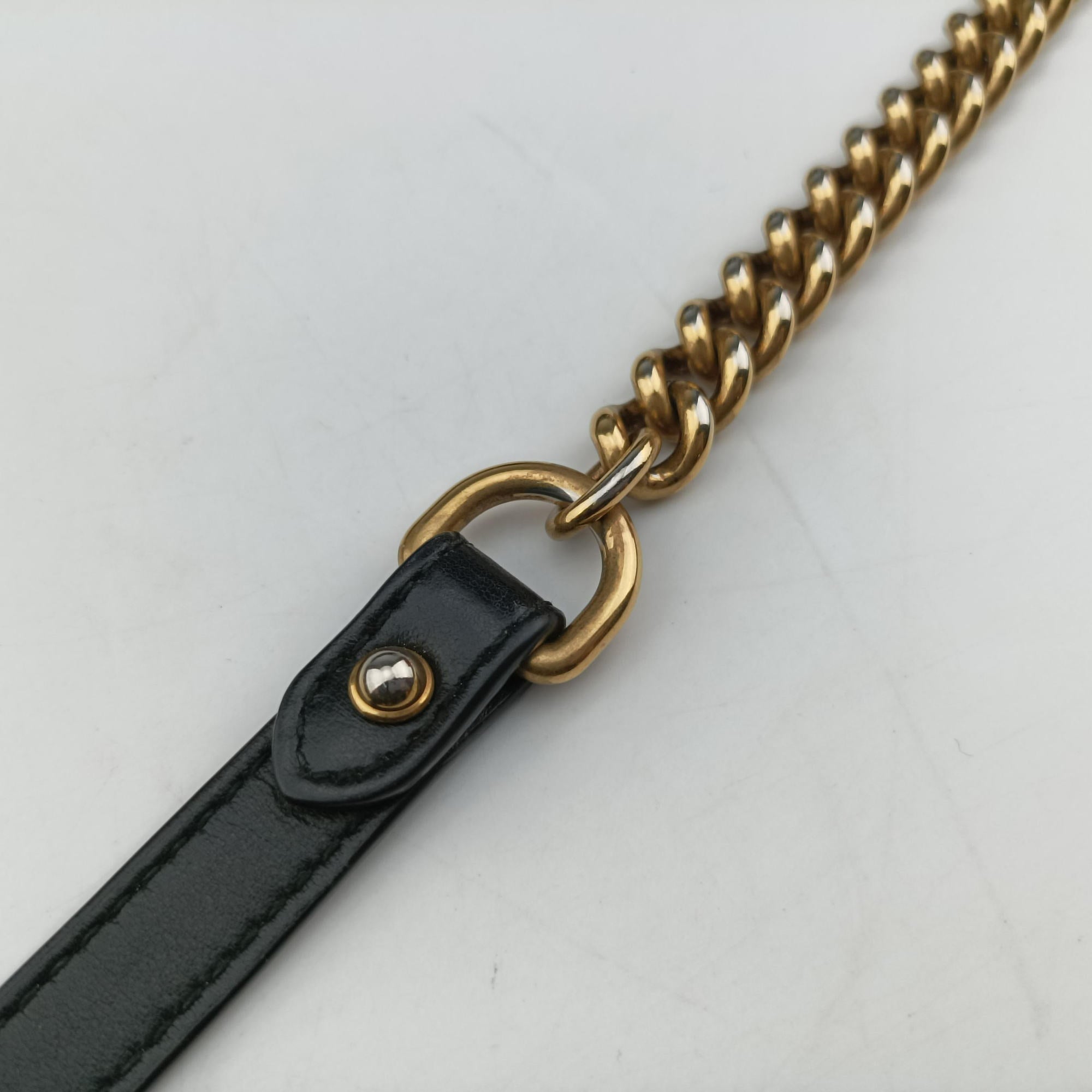 Secondhand Gucci GG Marmont Black Leather 498110 shoulderbag | stylenewstar