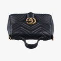 Secondhand Gucci GG Marmont Black Leather 498110 shoulderbag | stylenewstar