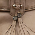 Marrakech Beige Leather 257021 C011091645マラケシュ Gチャーム ベージュ レザー 257021 C011091645