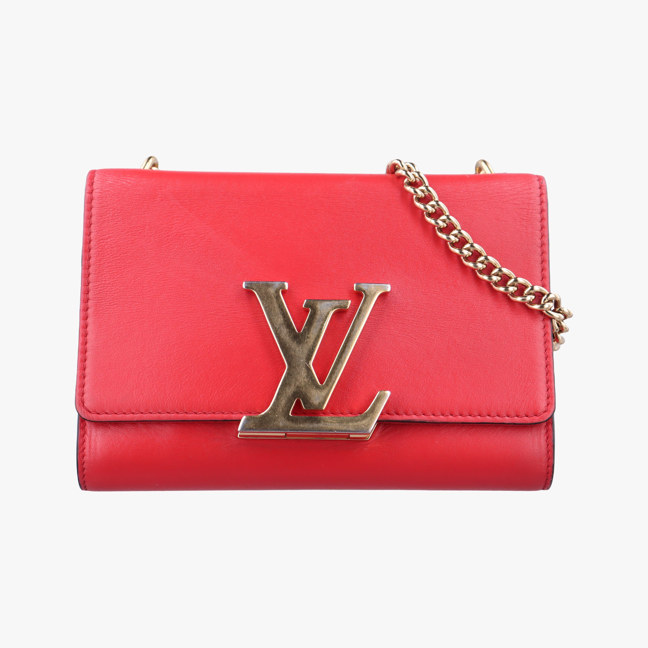LOUISE MM red Leather M41280 TR4195ルイーズMM レッド レザー M41280 TR4195