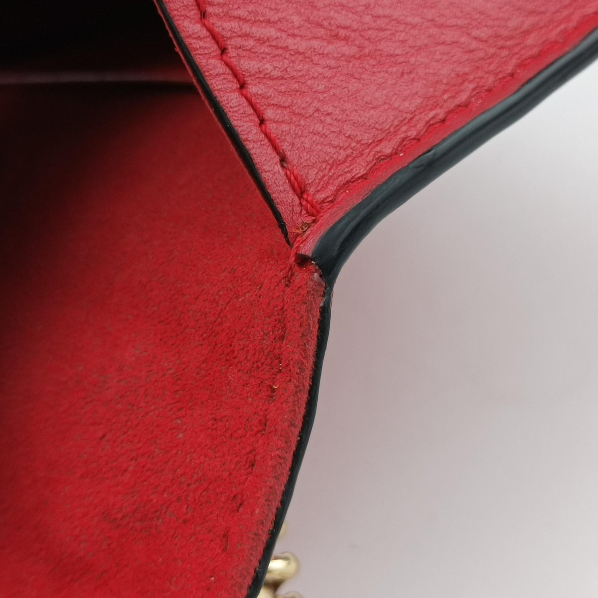 LOUISE MM red Leather M41280 TR4195ルイーズMM レッド レザー M41280 TR4195