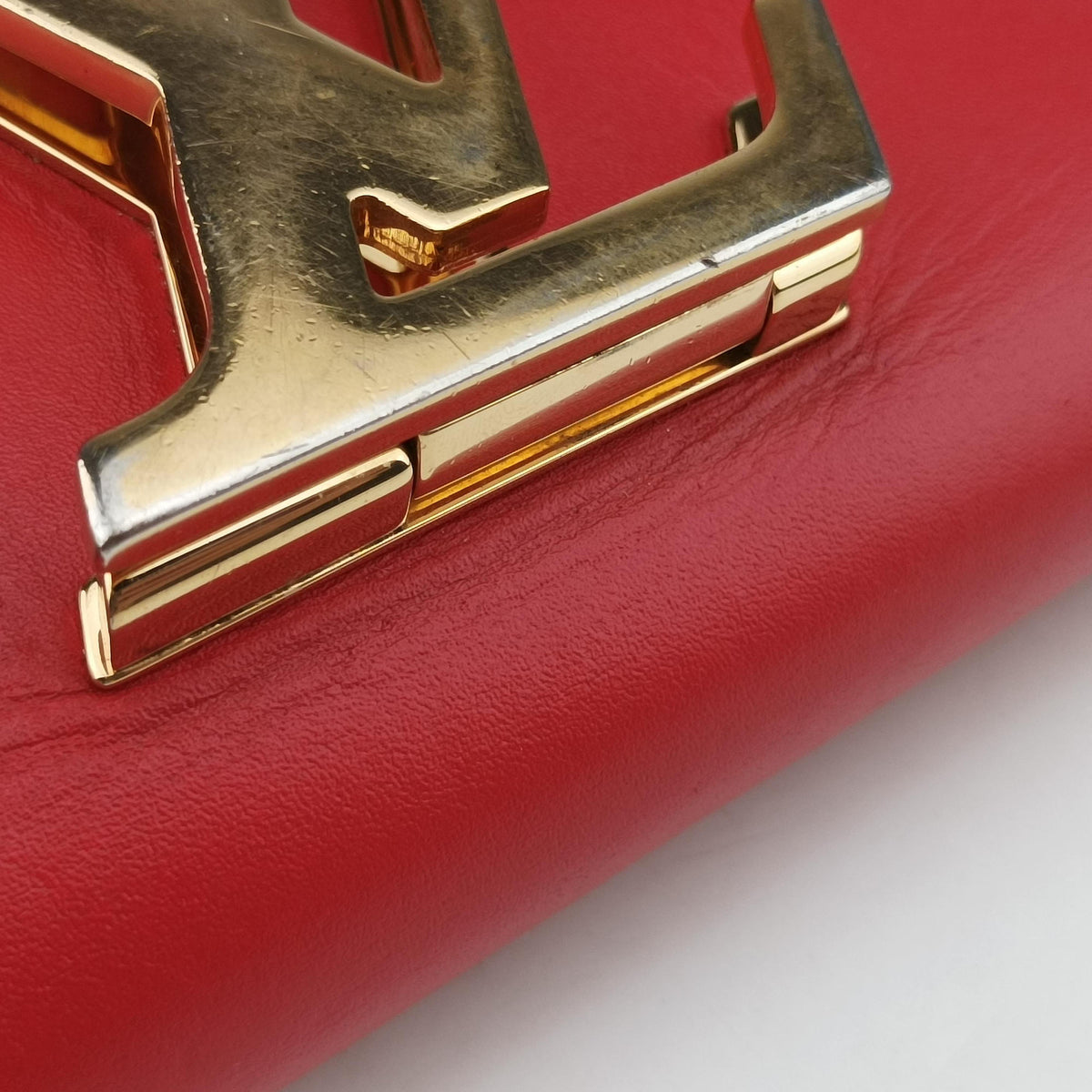 LOUISE MM red Leather M41280 TR4195ルイーズMM レッド レザー M41280 TR4195
