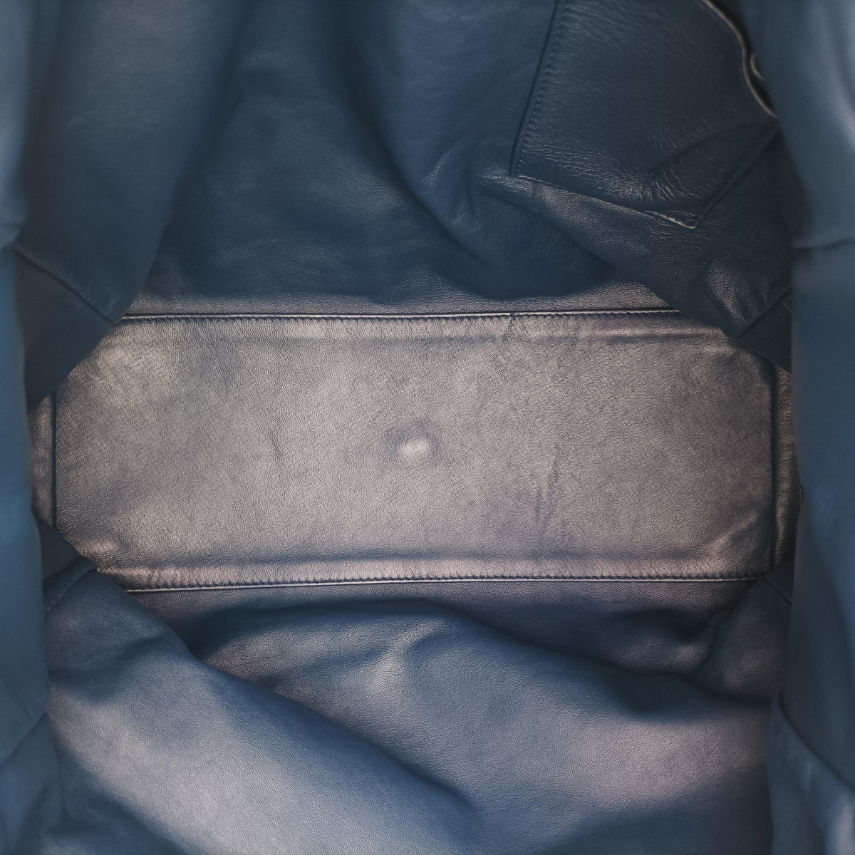 Soft Lady Dior Navy Leather 17-BO-1018レディ ディオール ソフト ブルーブラック レザー 17-BO-1018