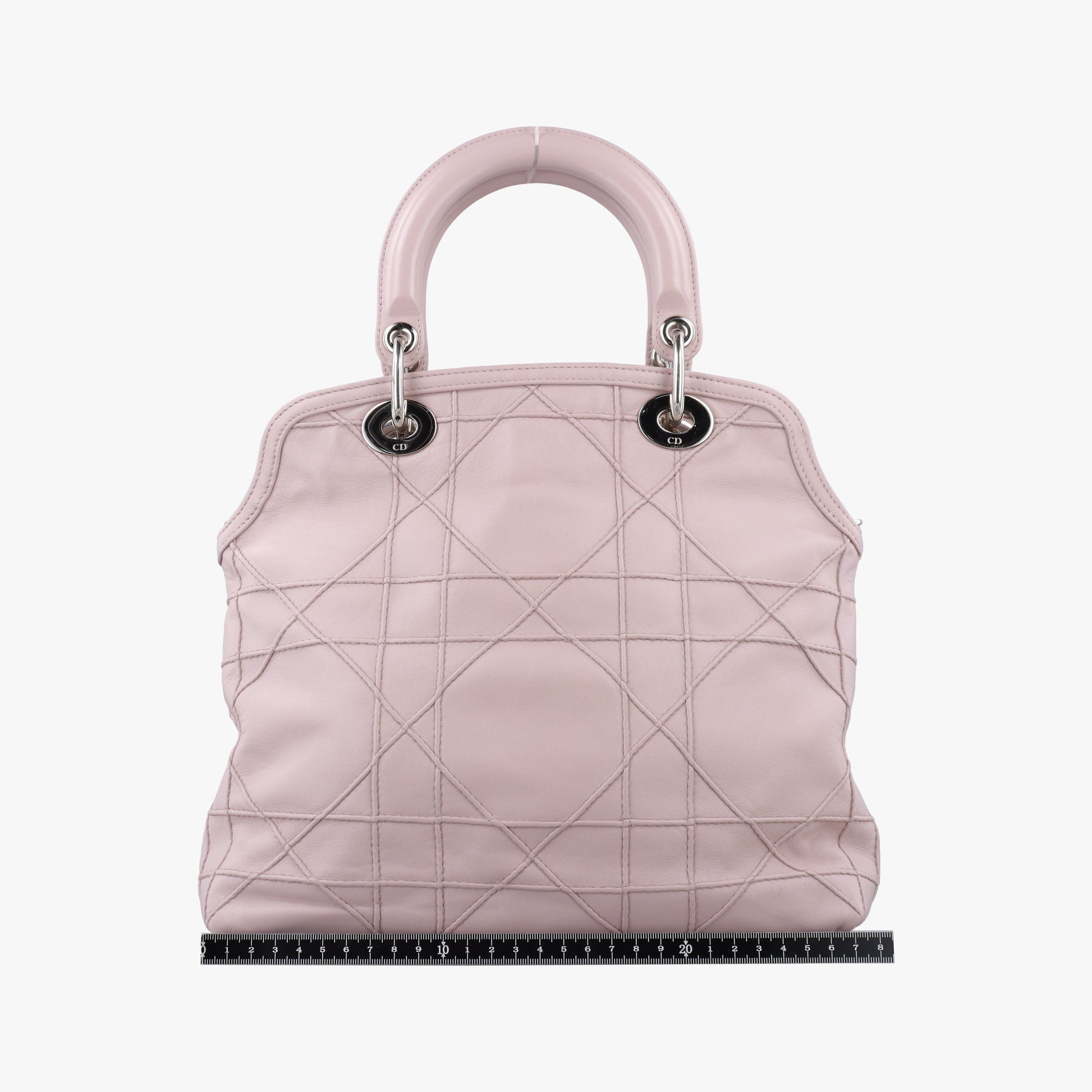 Pre-owned Christian Dior Granville Pink lambskin  handbag | stylenewstar