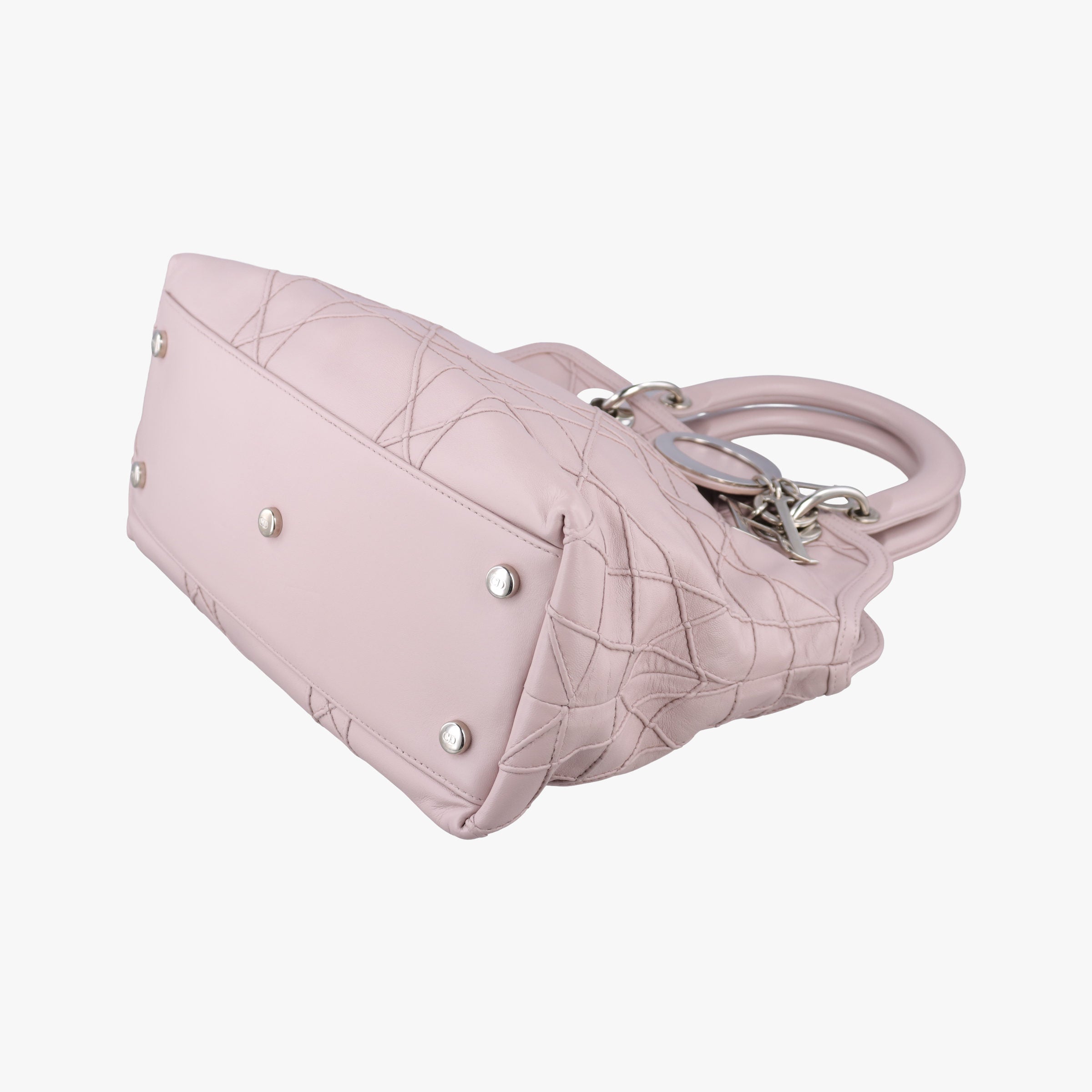 Pre-owned Christian Dior Granville Pink lambskin  handbag | stylenewstar