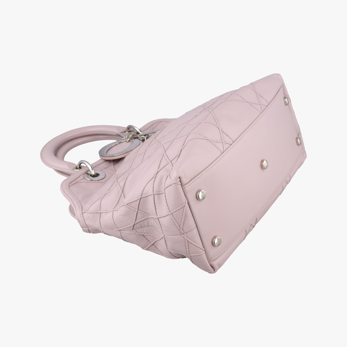 Pre-owned Christian Dior Granville Pink lambskin  handbag | stylenewstar