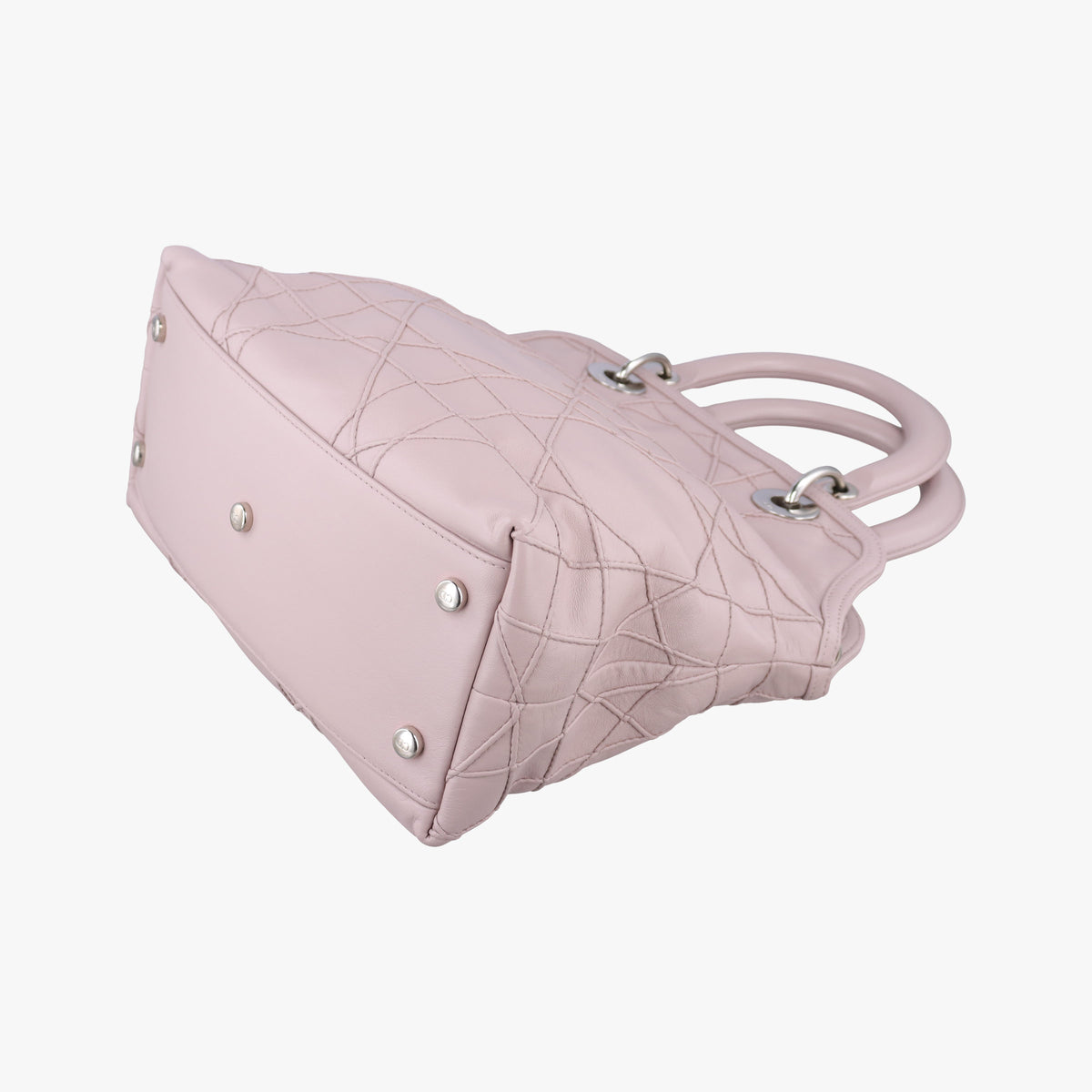 Pre-owned Christian Dior Granville Pink lambskin  handbag | stylenewstar