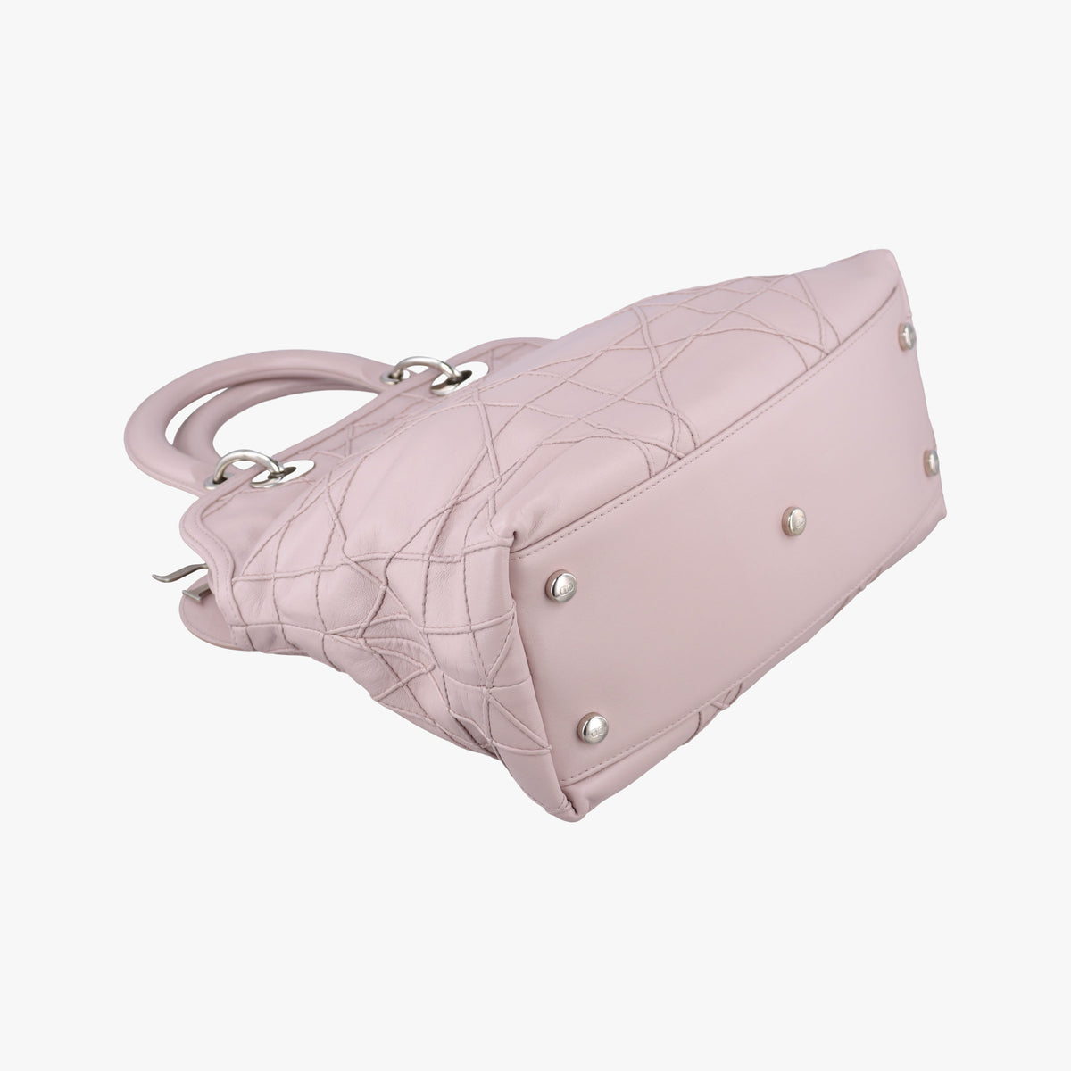 Pre-owned Christian Dior Granville Pink lambskin  handbag | stylenewstar