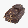 Utility Crossbody brown Monogram Canvas M80446 IC Chipユーティリティ クロスボディ モノグラム/ブラウン モノグラムキャンバス M80446 ICチップ