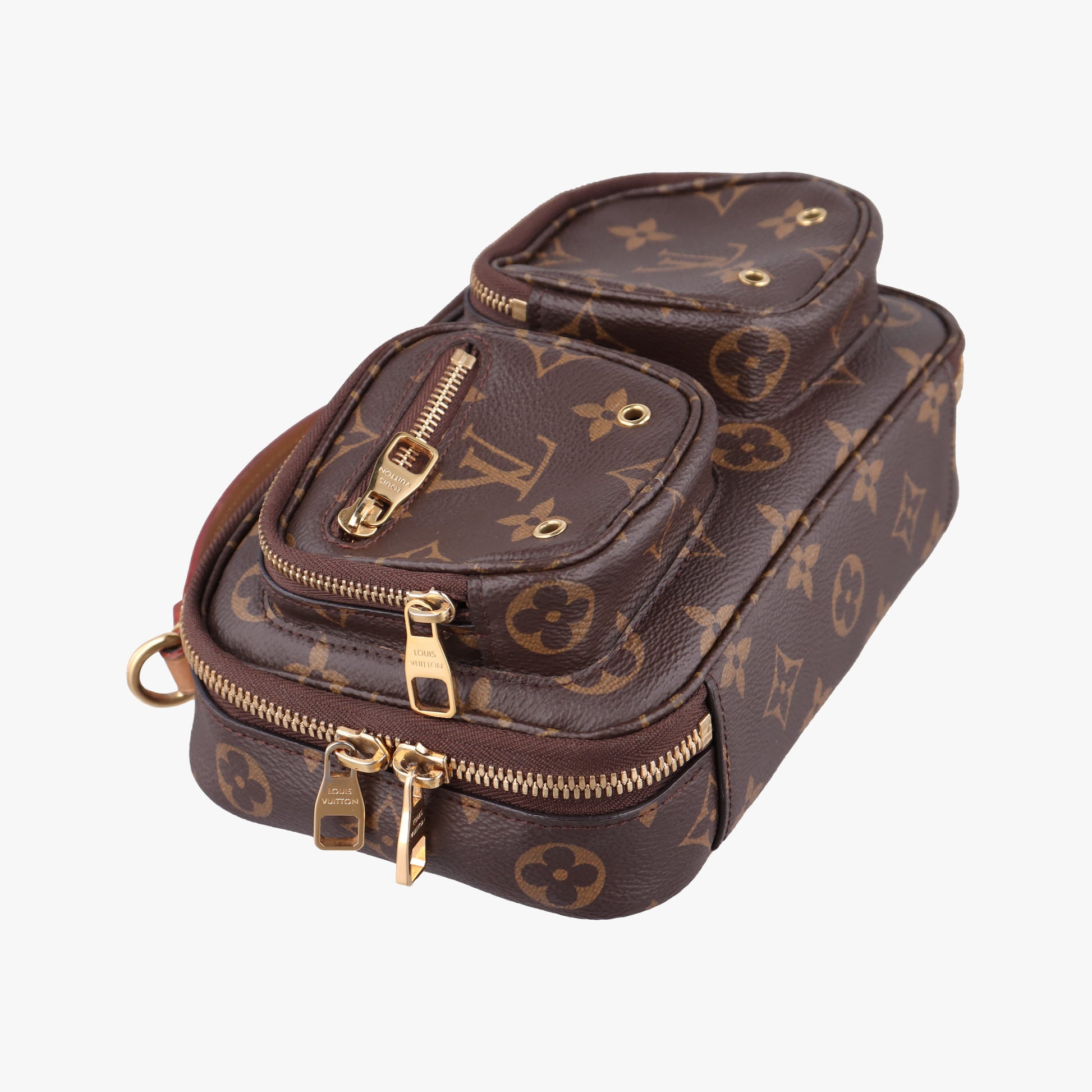 Utility Crossbody brown Monogram Canvas M80446 IC Chipユーティリティ クロスボディ モノグラム/ブラウン モノグラムキャンバス M80446 ICチップ